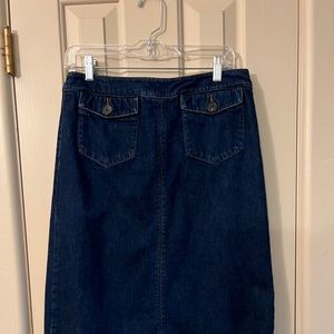 Boden denim skirt